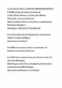 2011 LA PASSION DU CHRIST